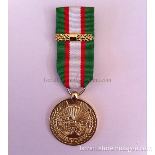 Military Badge Ribbon Medals Safety Pin Medals